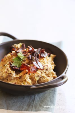 Smokey Egg And Bacon Dip Fotor