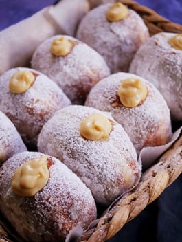 Sourdough Custard Berliners P Thermomix