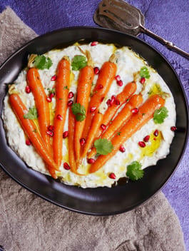 Sous Vide Carrots with Spiced Yoghurt P TENINA