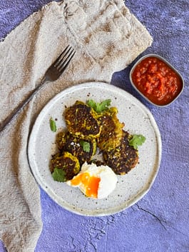 Spicy Zucchini Fritters