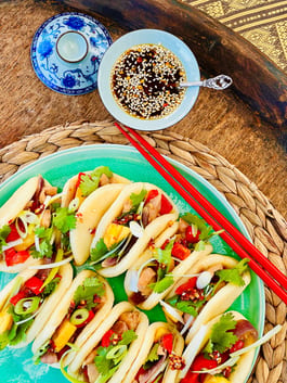 Teriyaki Chicken Bao 1 OH P