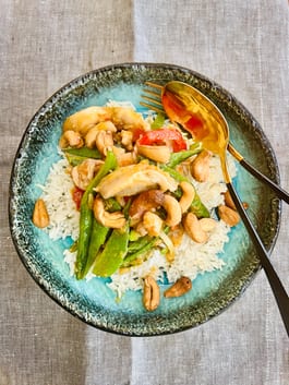Thai Velvet Chicken Stir Fry
