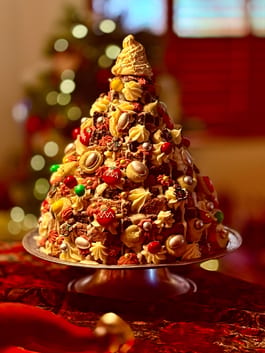 The Brownie Croquembouche