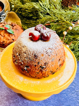 Three Ingredient Christmas Pudding