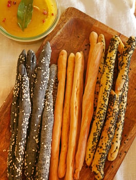 Tri Colour Grissini OH P THERMOMIX