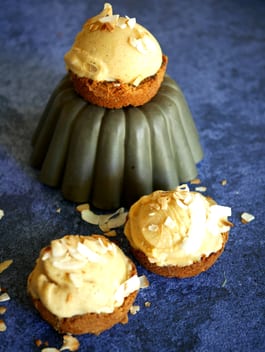 Tropical Coconut ice Cream cups