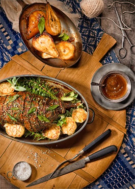 Tuscan Pesto roast lamb P