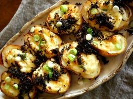 Twice Baked Potatoes with Truffle