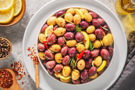 Zhooshed Olives
