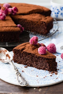 Flourless Chocolate Beetroot Cake