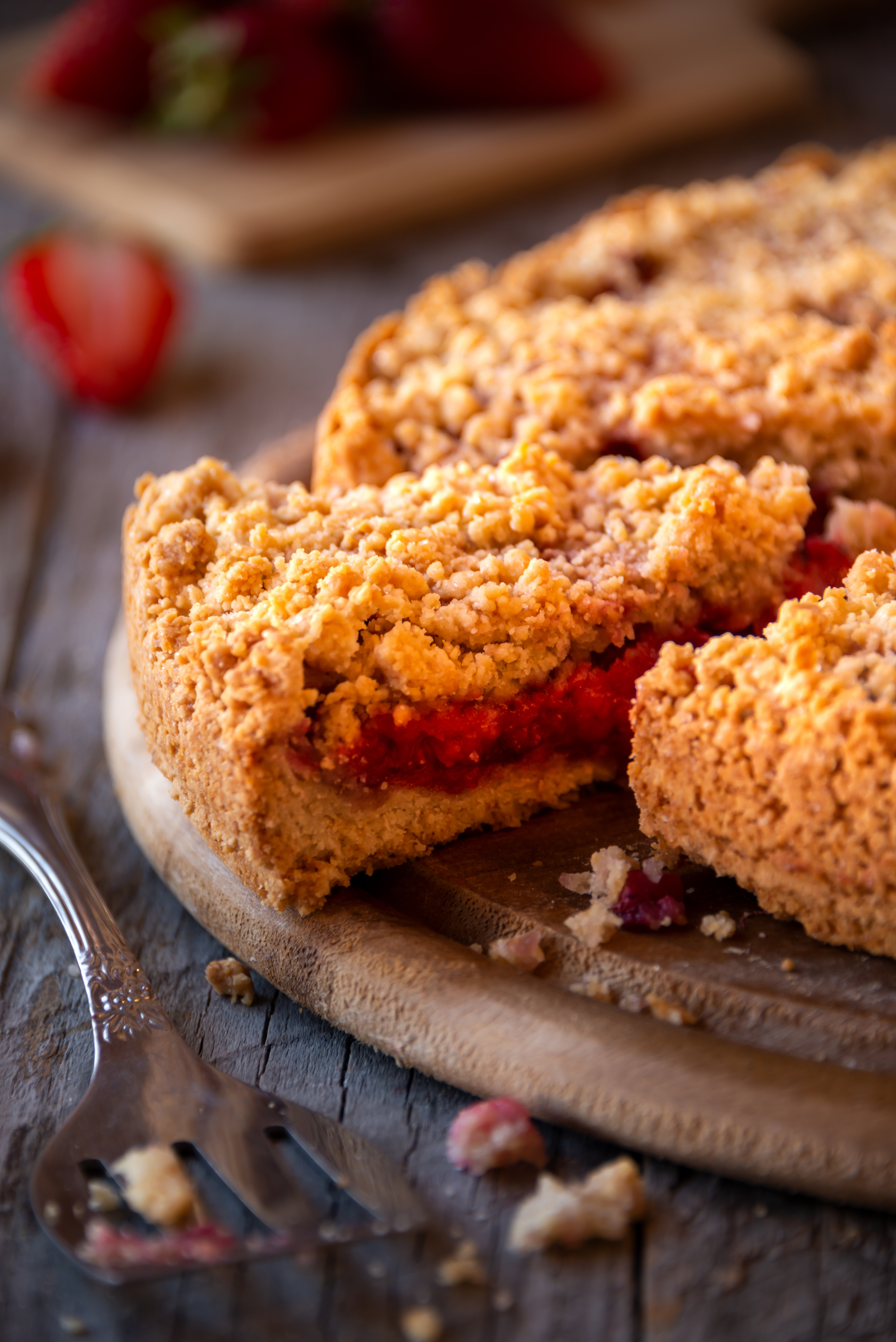 Homemade Berry Crumb Cake Recipe - An Italian in my Kitchen