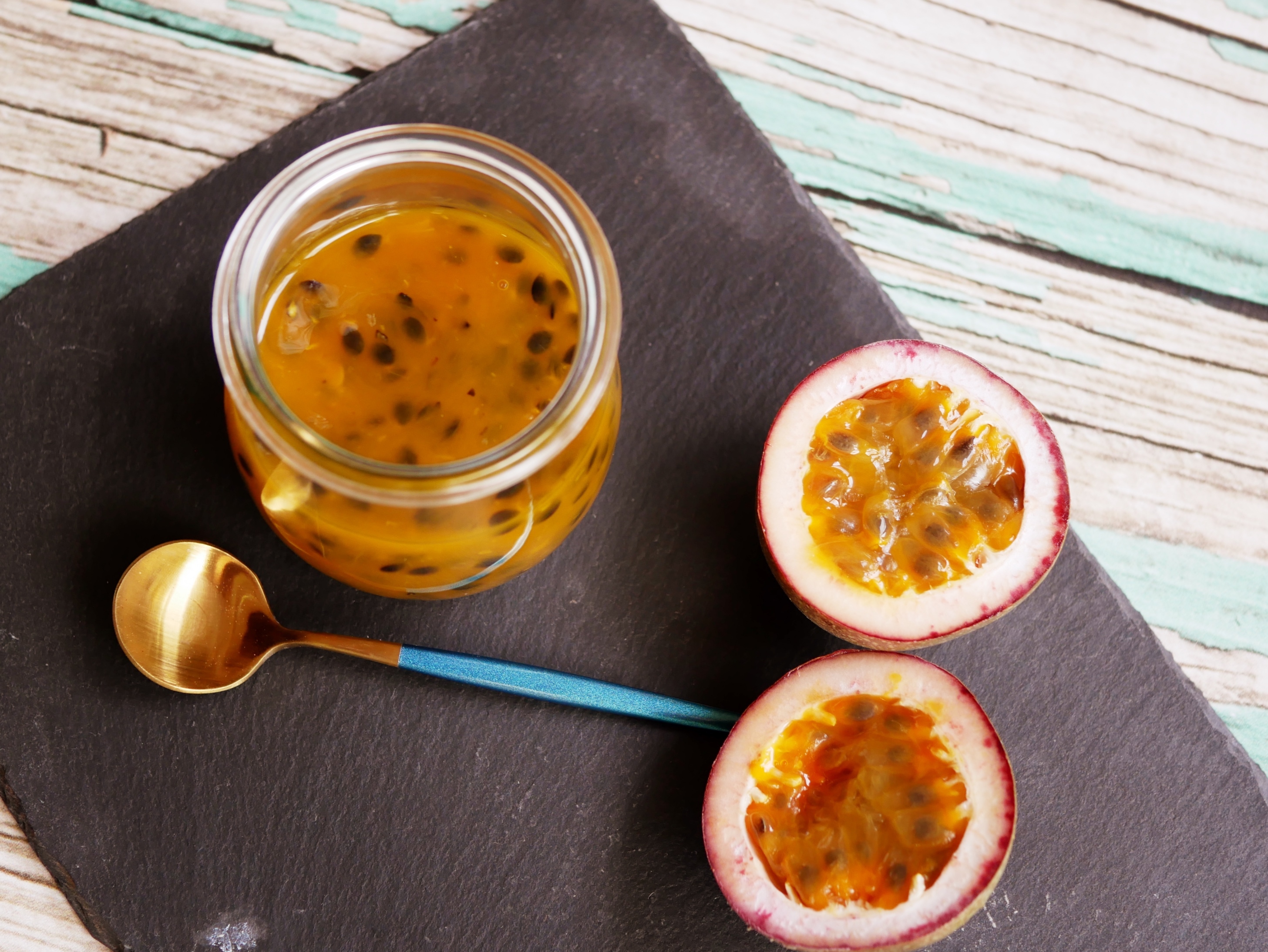 Easy Passion Fruit Coulis - A Baking Journey