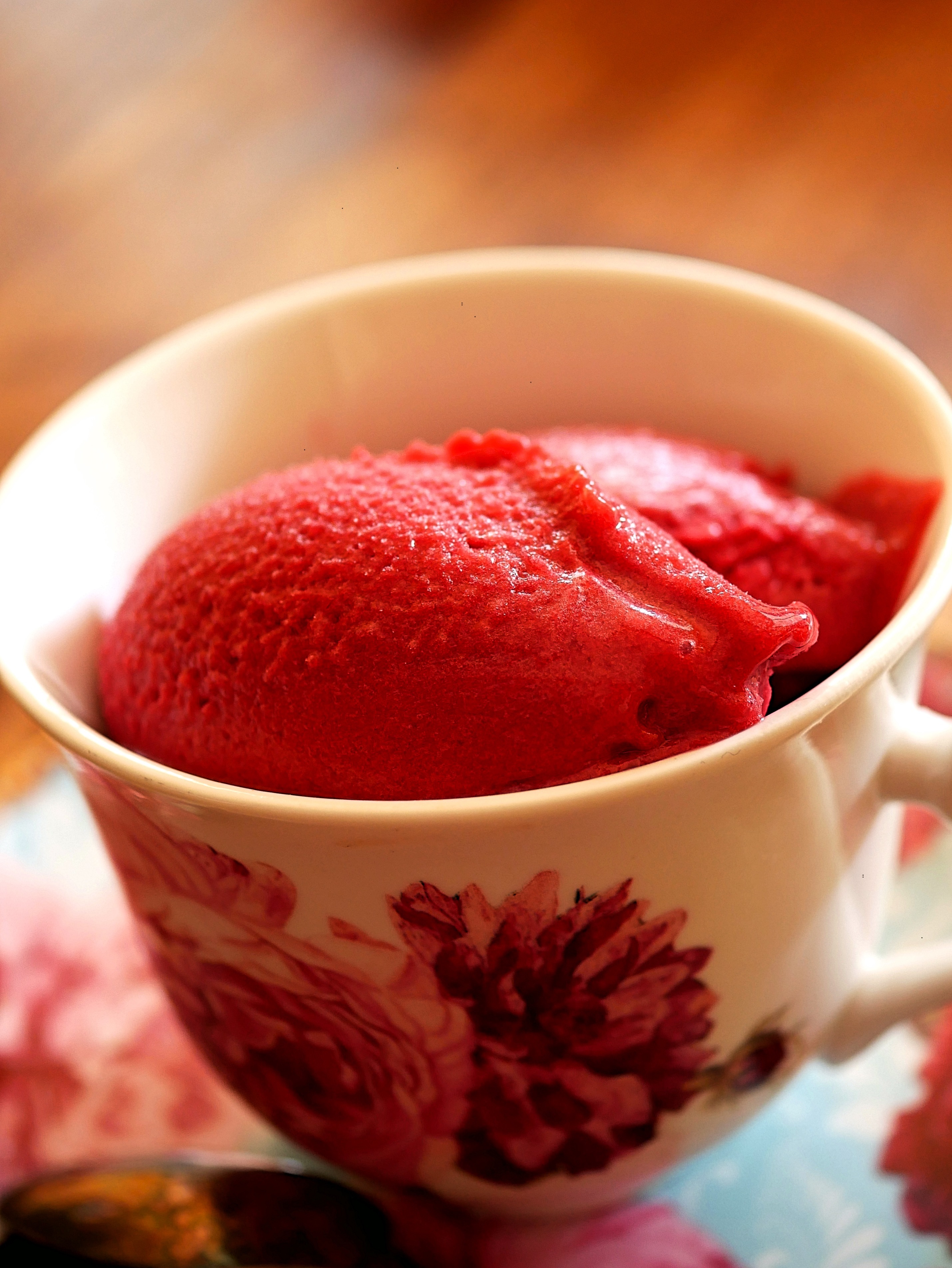 Thermomix recipe: Raspberry Sorbet