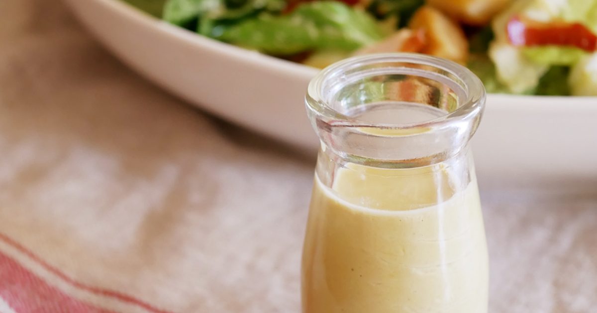 CAESAR SALAD DRESSING (BLENDER) – KTINA'S KITCHEN