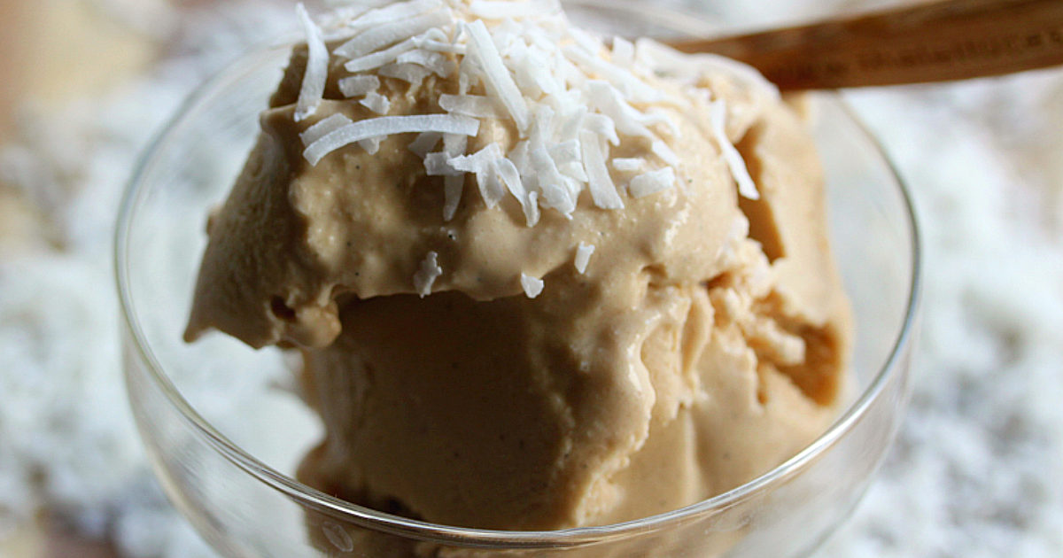 Thermomix recipe Coconut Cream Ice Cream