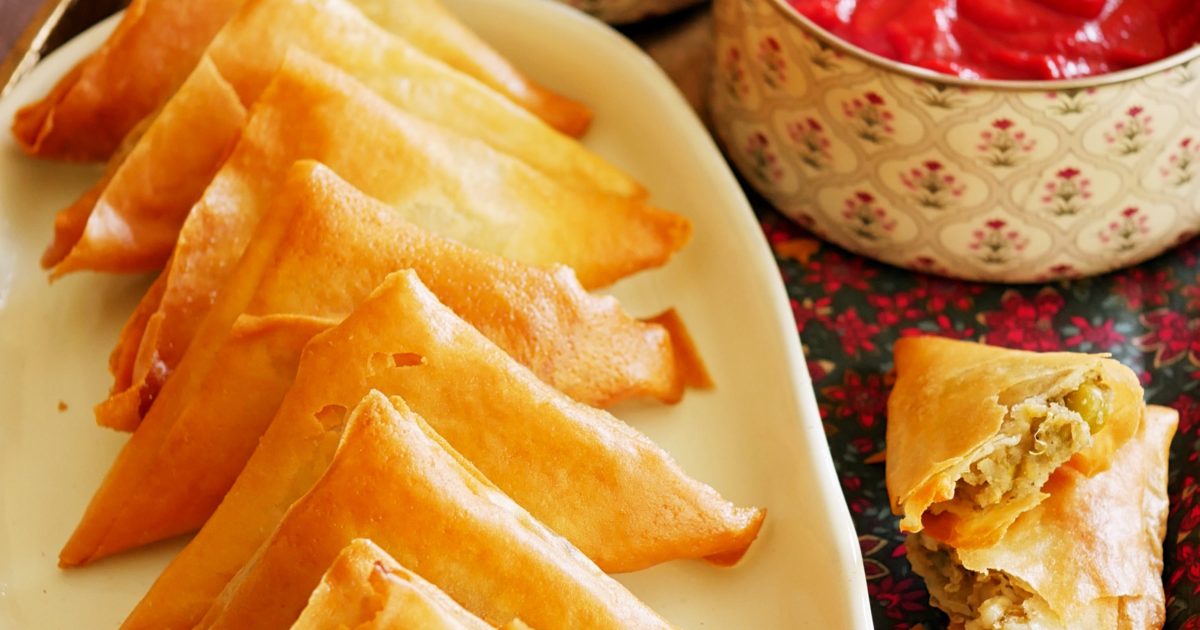 Thermomix recipe: Potato and Pea Samosa | Tenina.com