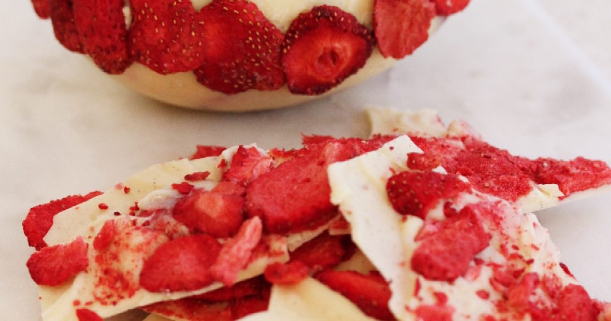 Thermomix Recipe Strawberry And Vanilla White Chocolate