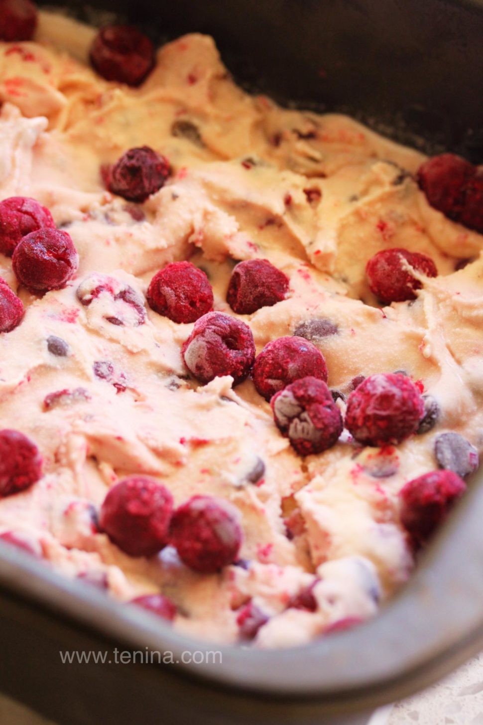 Thermomix recipe: Cherry Garcia Ice Cream | Tenina.com