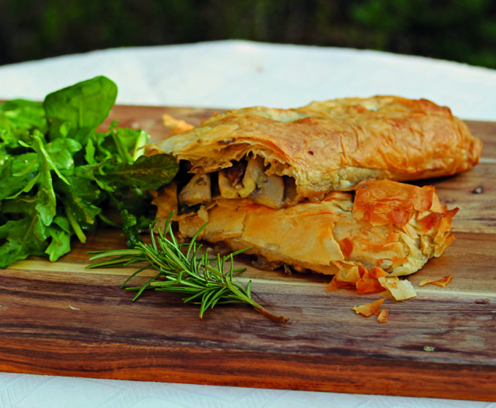 Thermomix recipe: Mushroom And Feta Strudel · Tenina.com