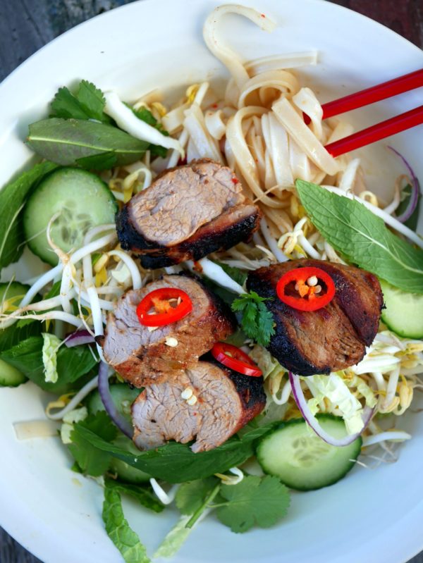 Char Siu Pork with Noodle Salad OH P Thermomix