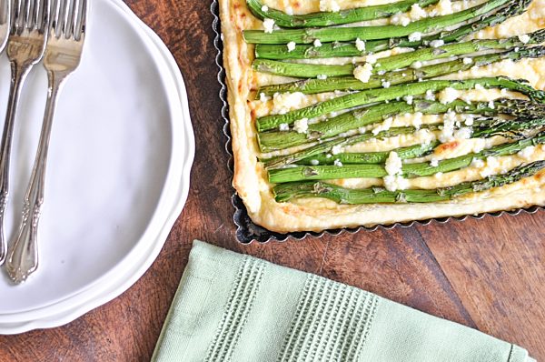 Cheesy Asparagus Tart With Iced Puff Pastry Fotor