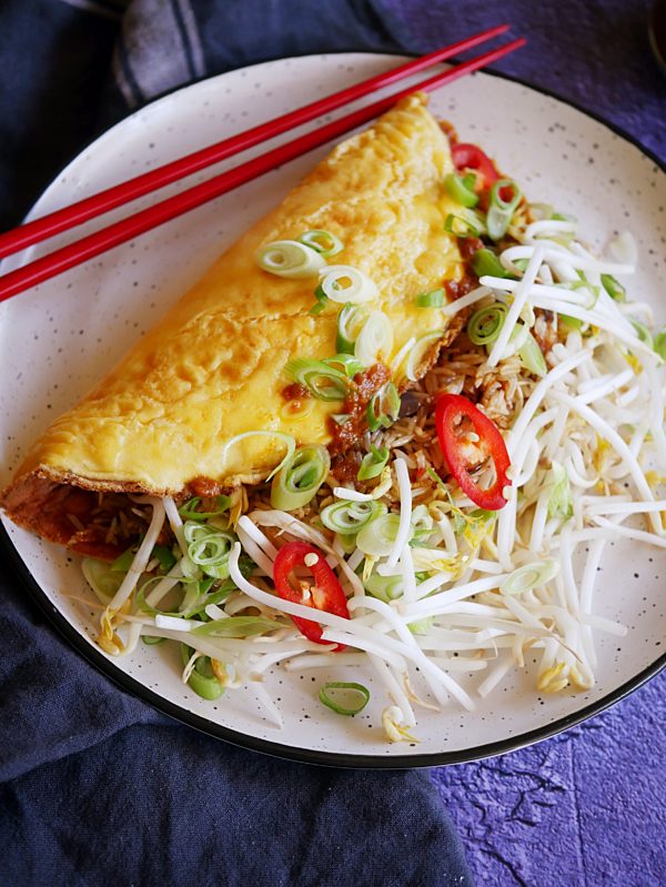 Fried Rice Omelette P Thermomix