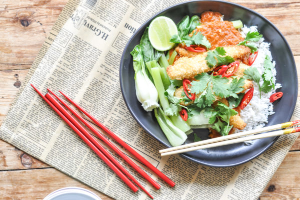 Ginger Fish with Asian Vegies 2