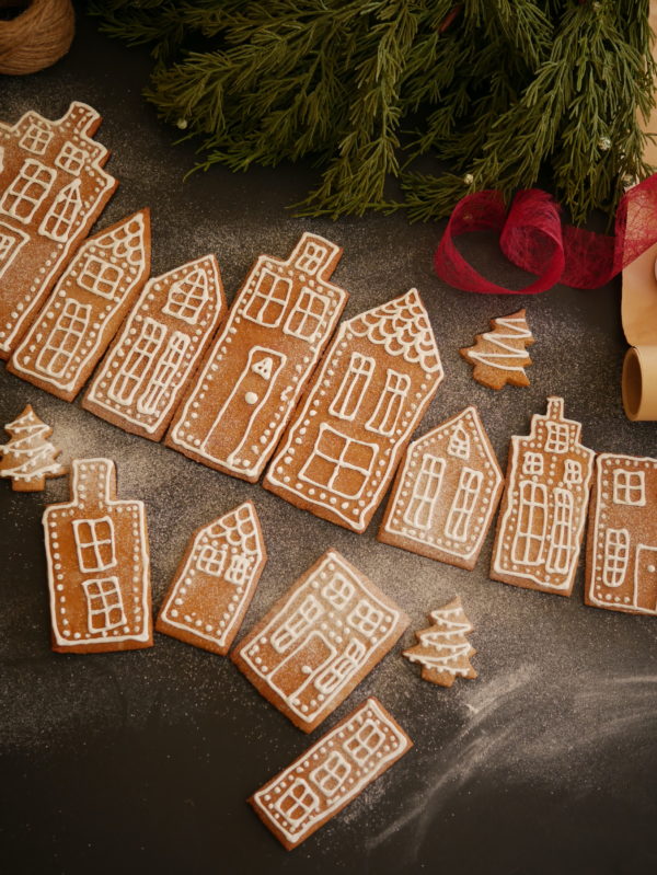 Gingerbread village OH P