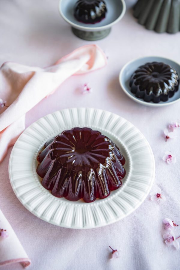 Pomegrante and Rosewater Jelly P