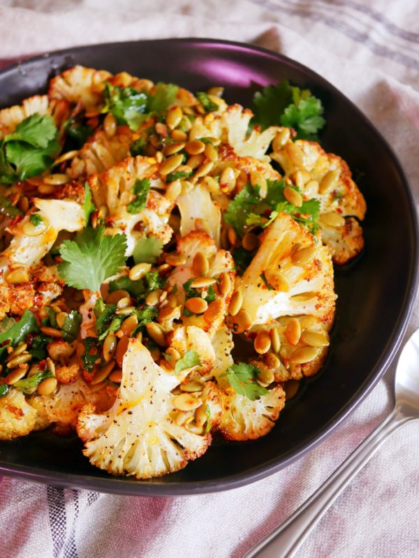 Roasted Cauliflower Salad with Browned Butter P TENINA