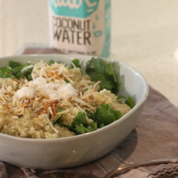 Thermomix recipe: Coconut Water Rice with Spice · Tenina.com